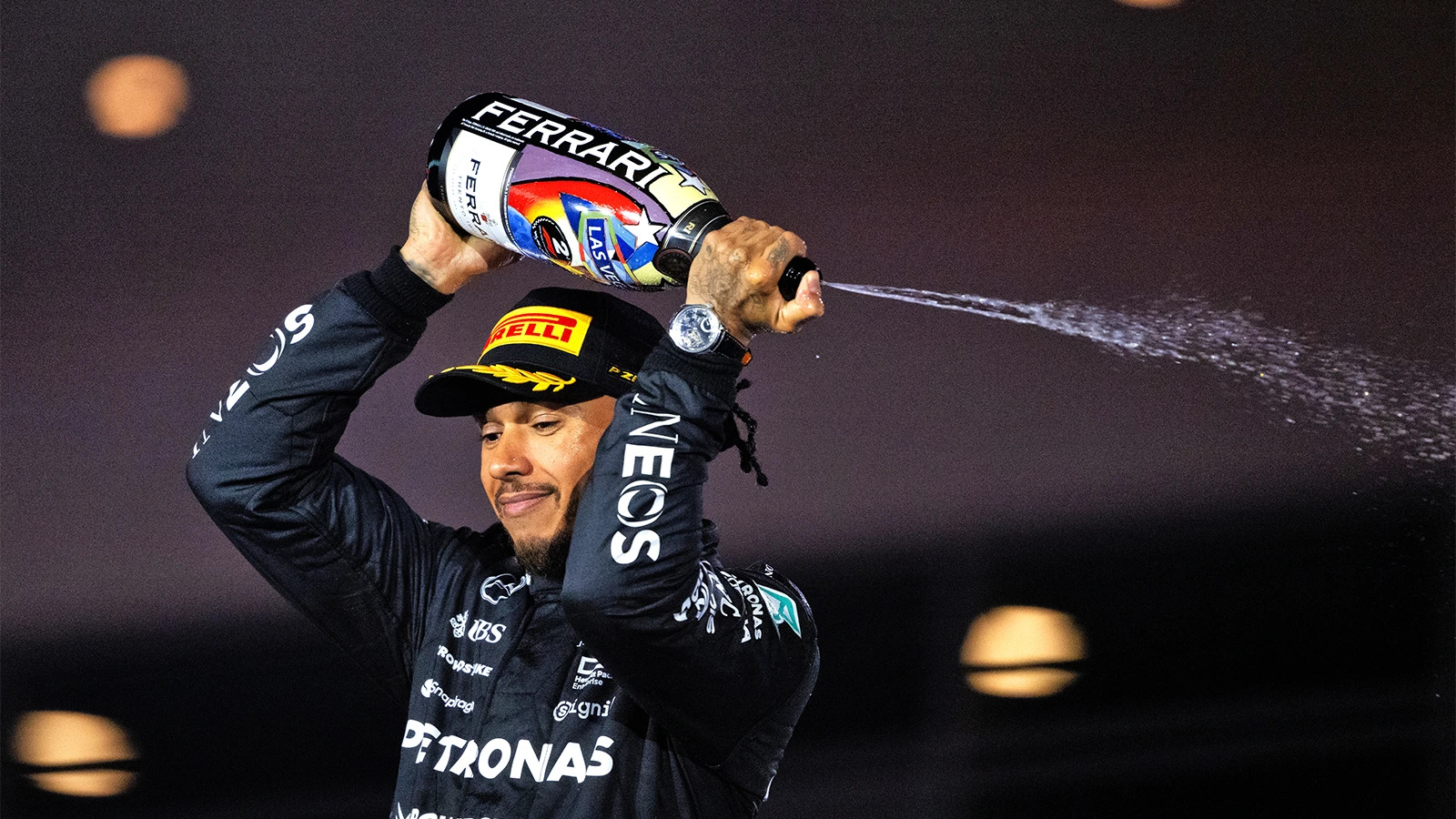 Lewis Hamilton sends message for George Russell following Las Vegas GP
