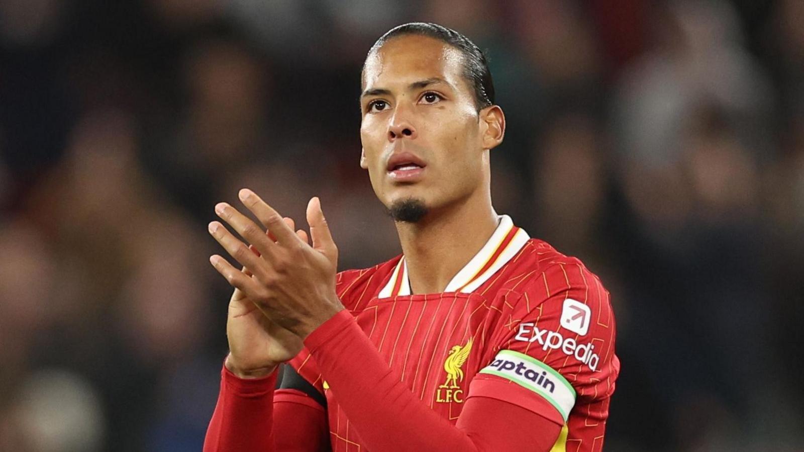 Arne Slot breaks silence on Virgil van Dijk's future