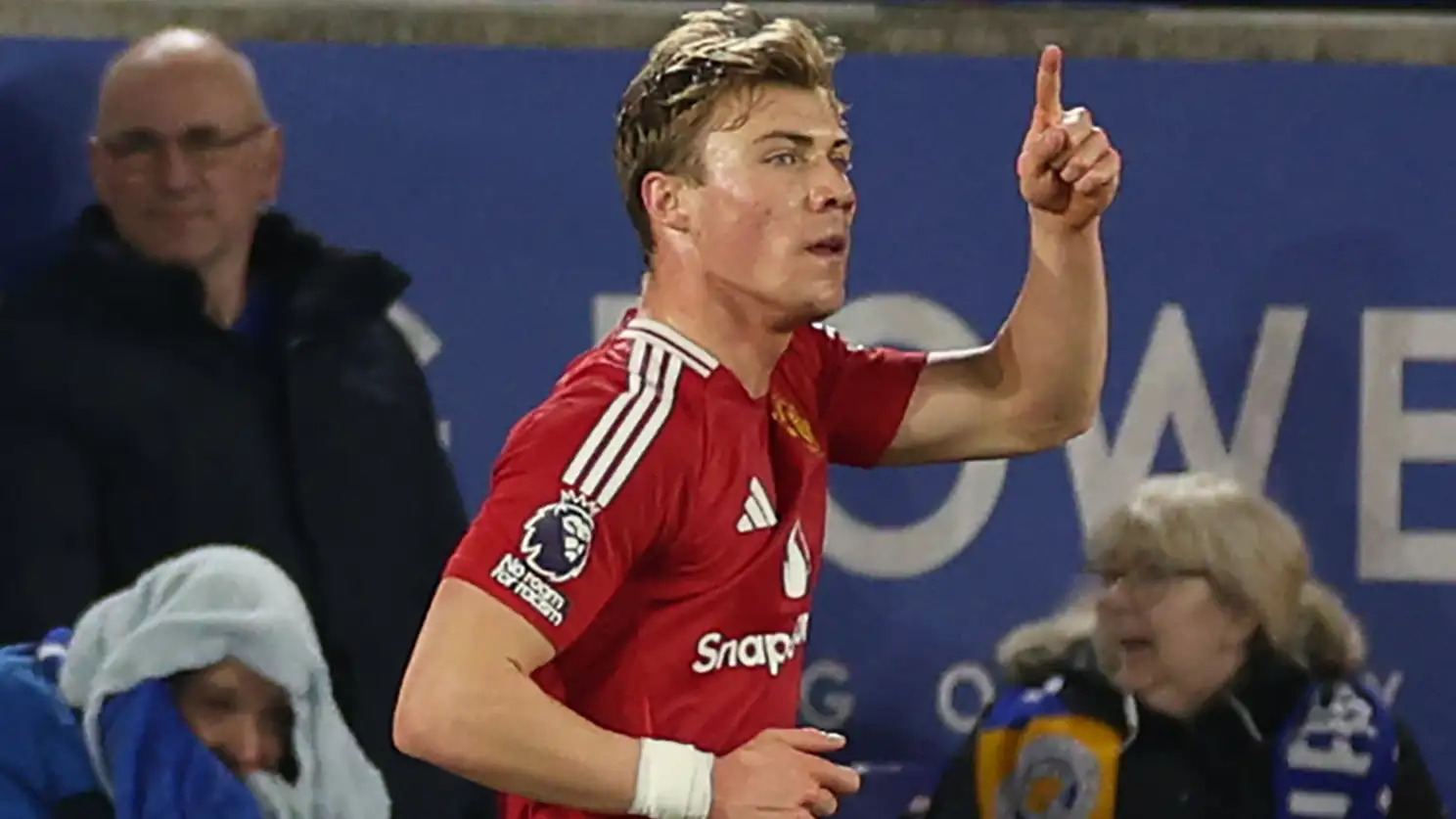 Rasmus Hojlund shares message following Leicester City win