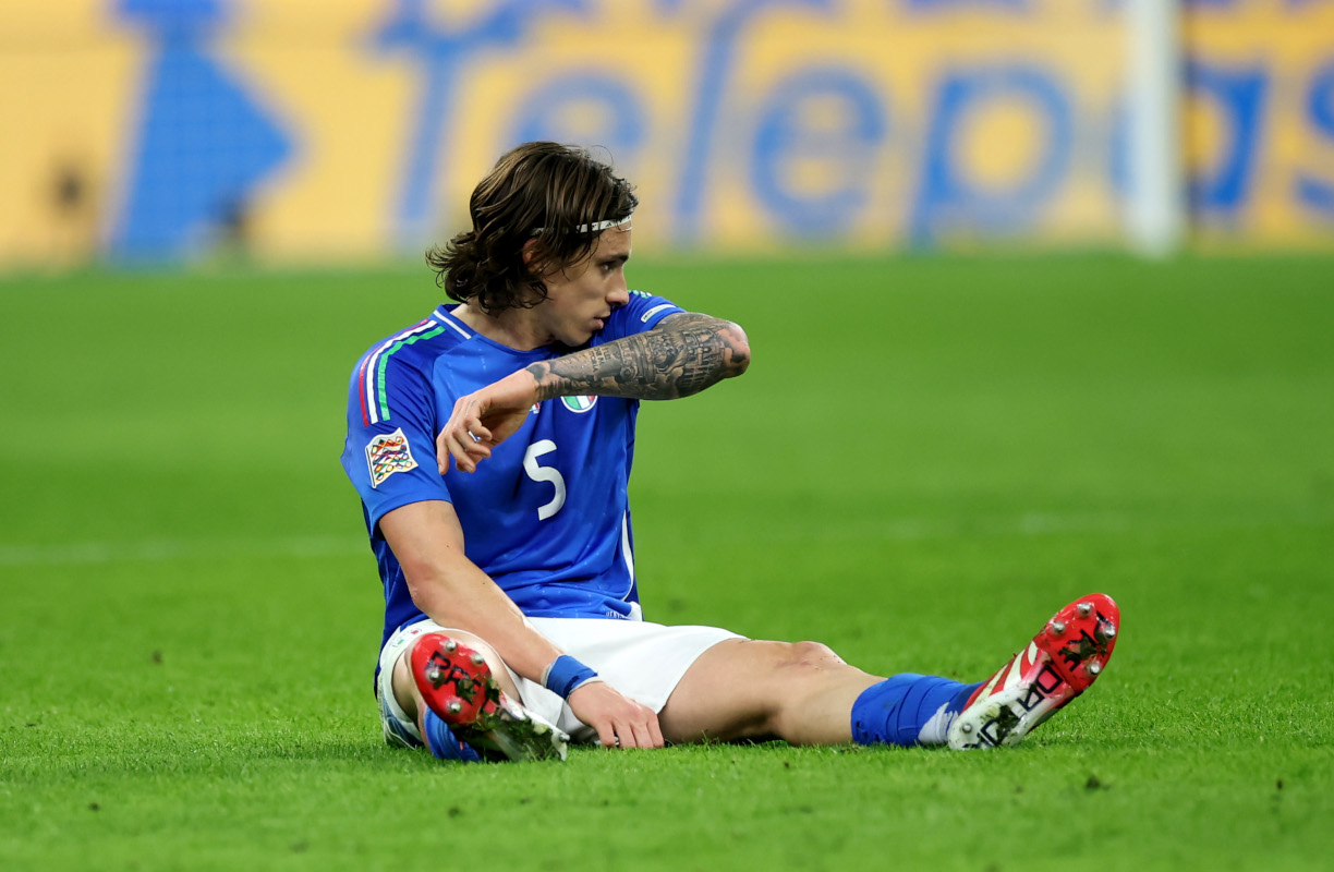 Riccardo Calafiori provides update following injury scare in Germany defeat