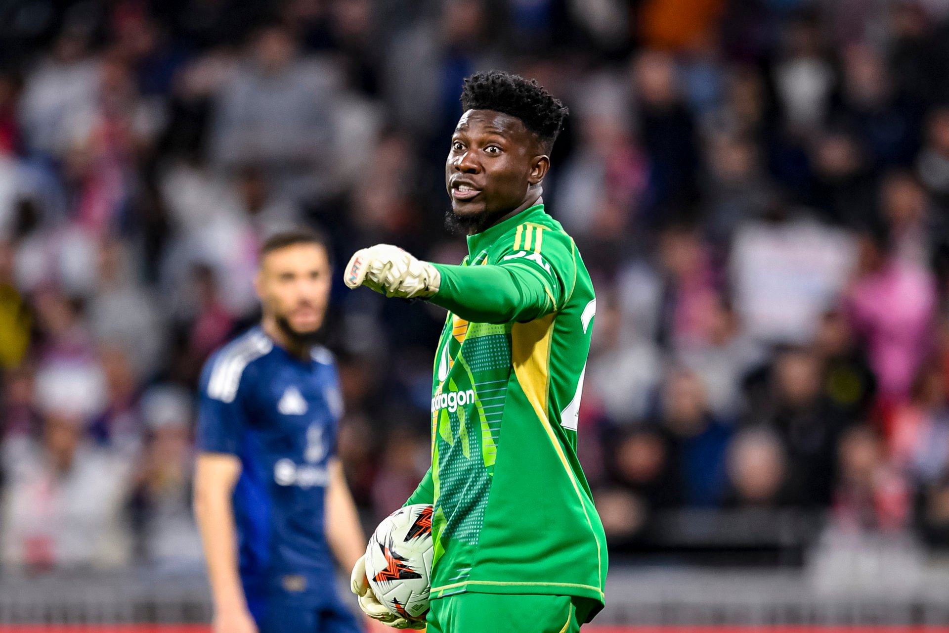 What did Andre Onana do following Manuel Ugarte's opener