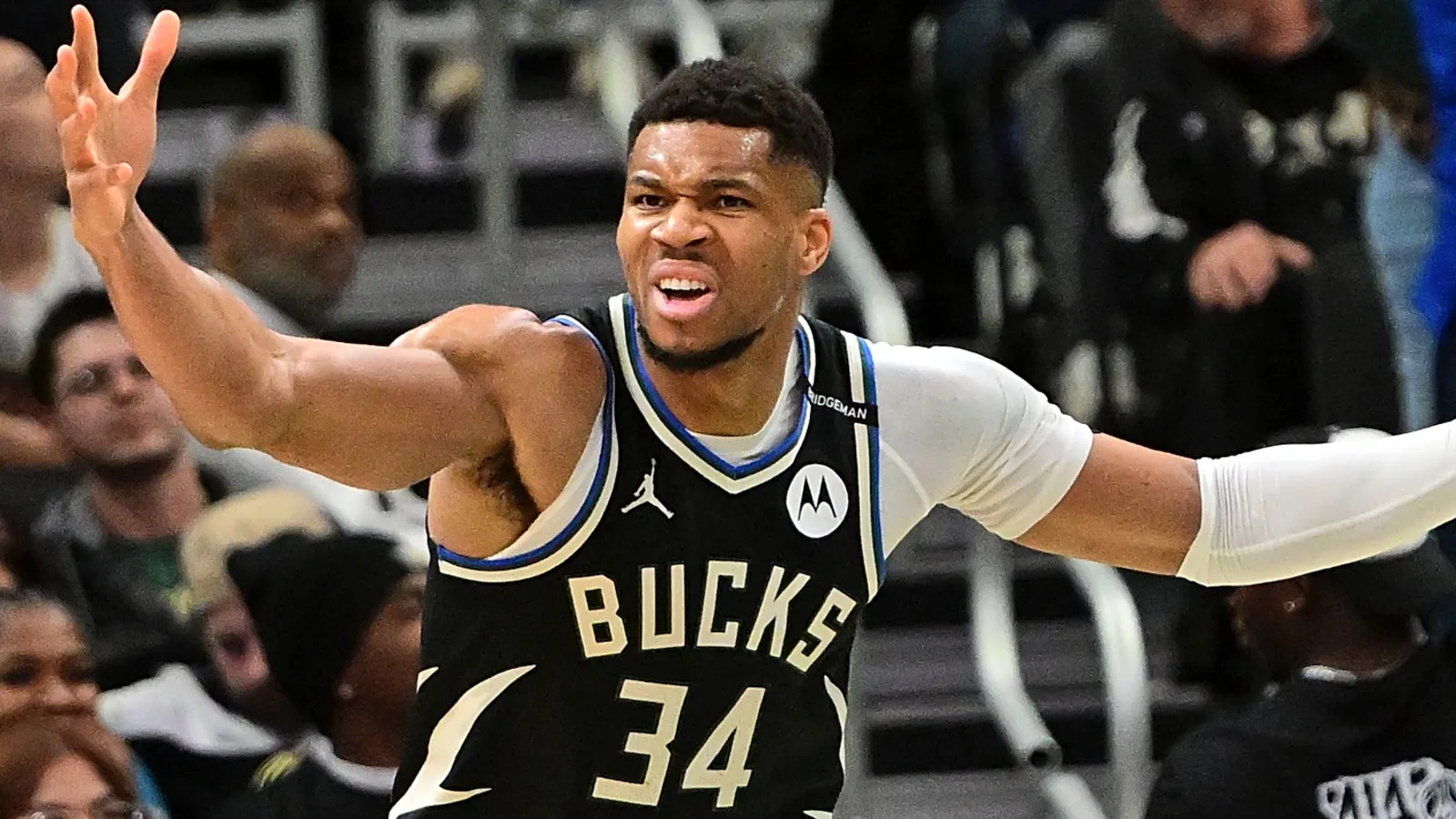 Giannis Antetokounmpo stats for Milwaukee Bucks in NBA playoffs