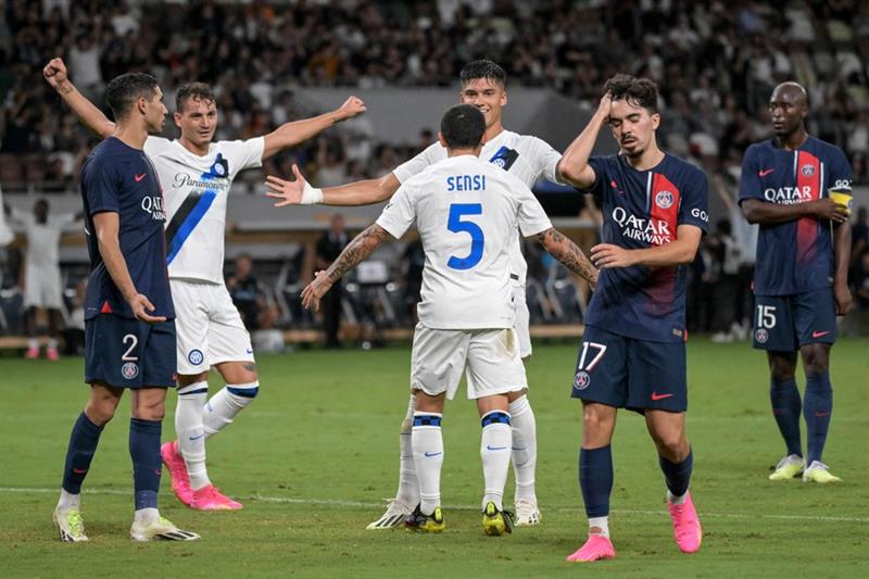 PSG vs Inter Milan. Champions League match officials