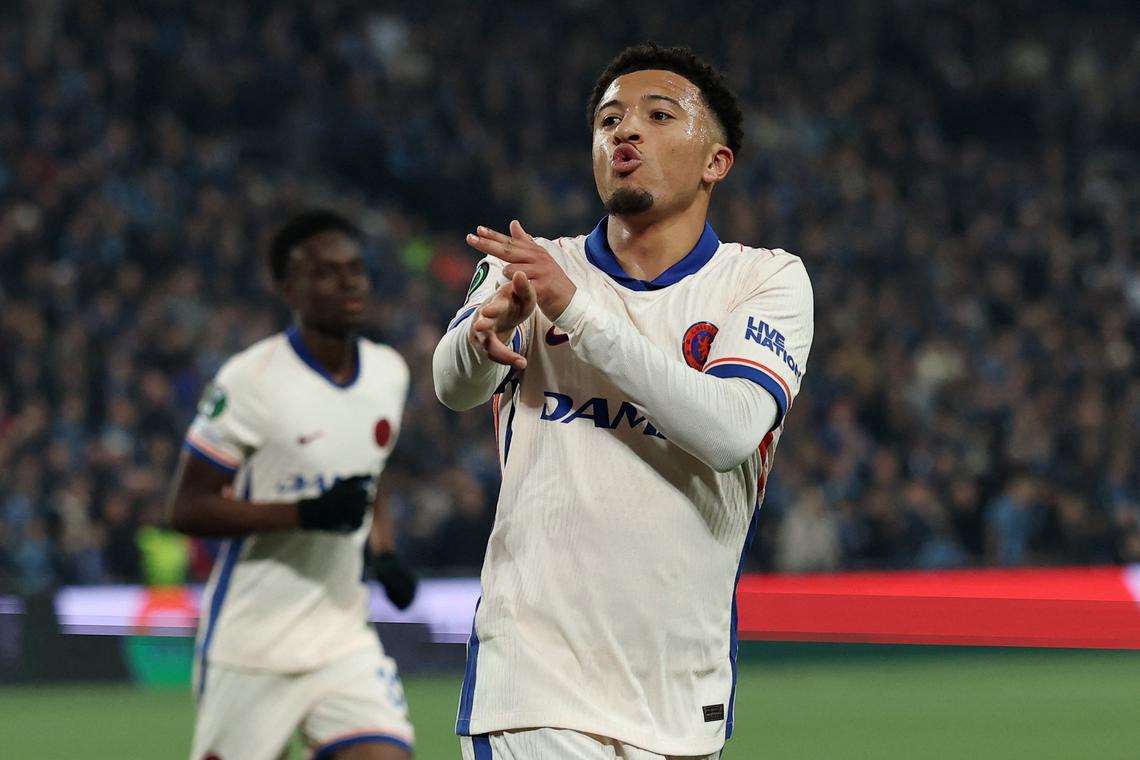 Jadon Sancho shares message following Djurgarden win