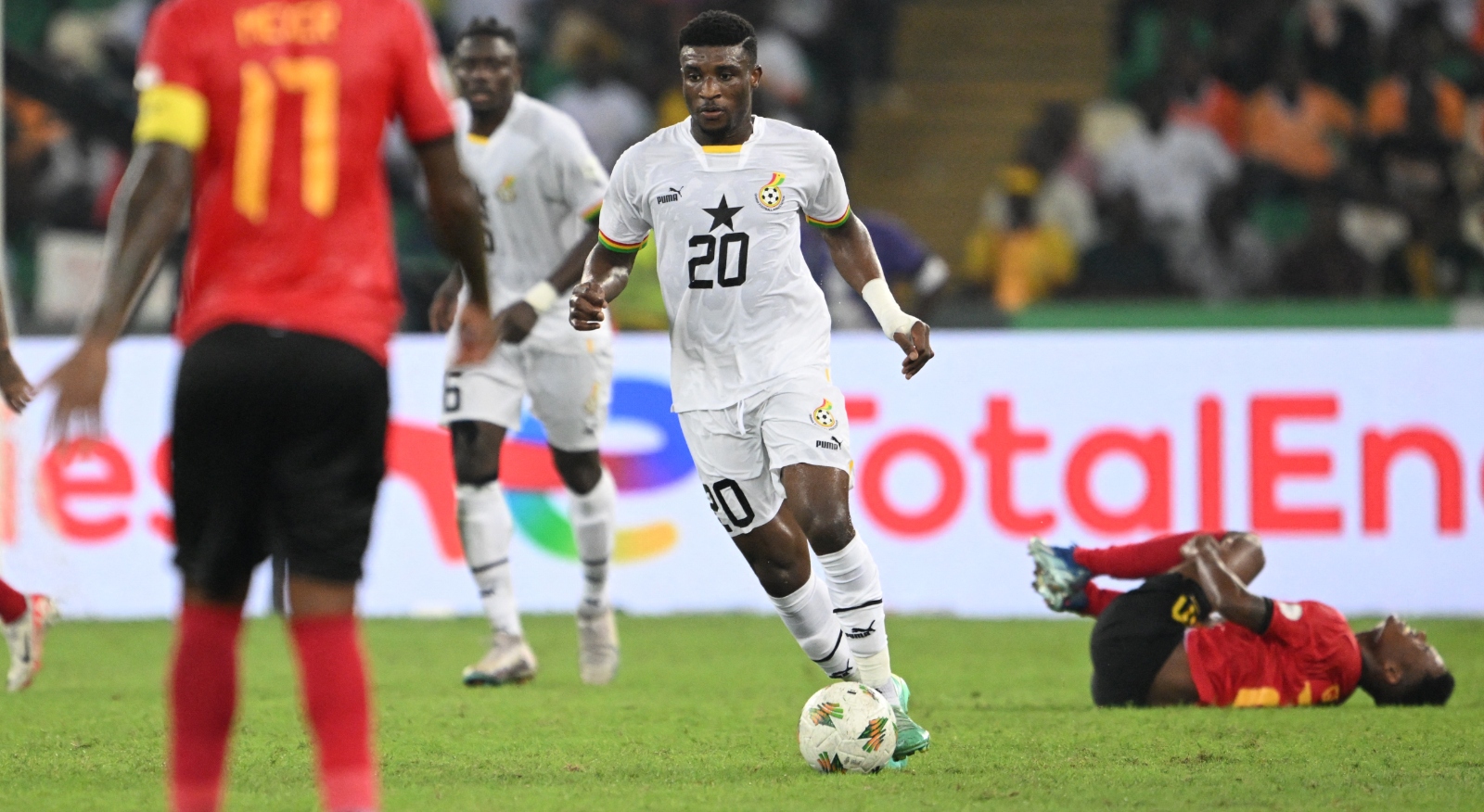 Ghana squad ahead of Nigeria clash on May 28