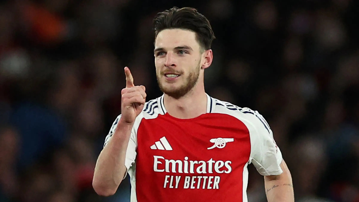 Declan Rice shares message following AC Milan win