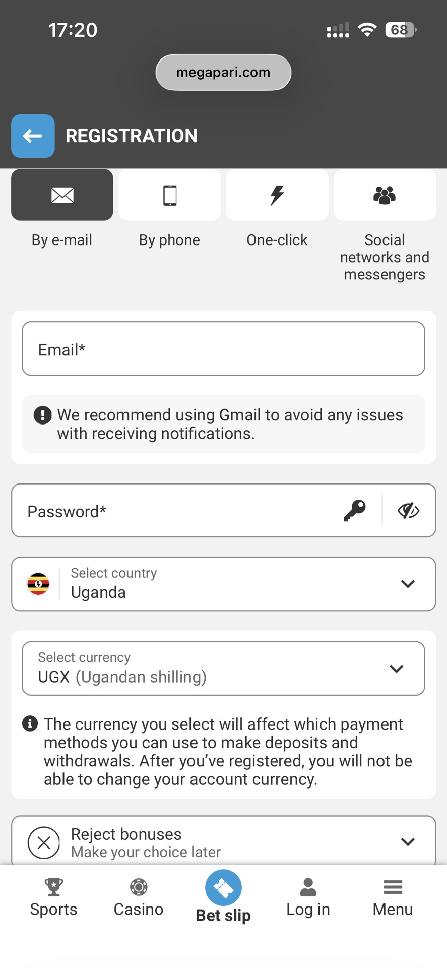 Megapari Uganda reg.png